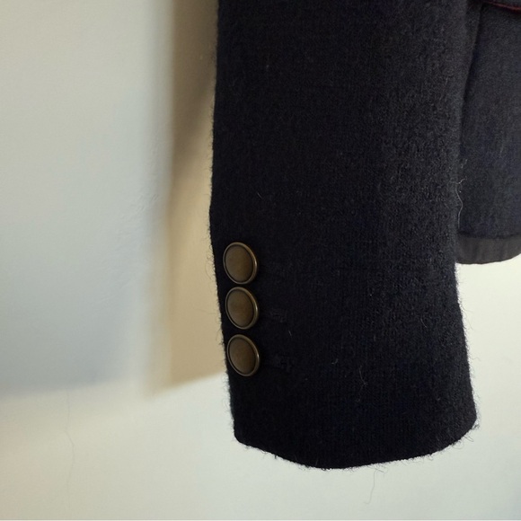 GANT Navy Blue Wool blend Blazer Size: 4 - Picture 4 of 6